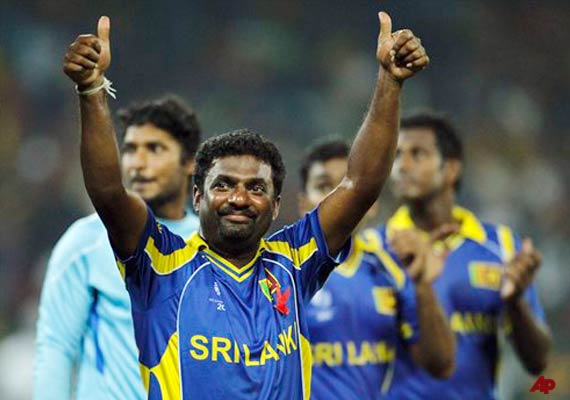 Muralitharan in World Cup 2011