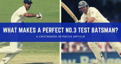 What makes a perfect No.3 batsman in TEst cricket