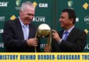 why is Border Gavaskar Trophy name so