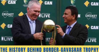 why is Border Gavaskar Trophy name so