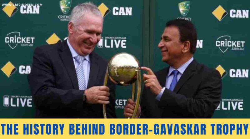 why is Border Gavaskar Trophy name so