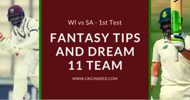 WI vs SA 1st Test dream11 prediction