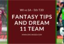 WI vs SA 5th T20 Dream11 Prediction