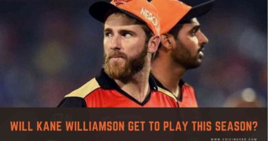 Will Kane Williamson play today?