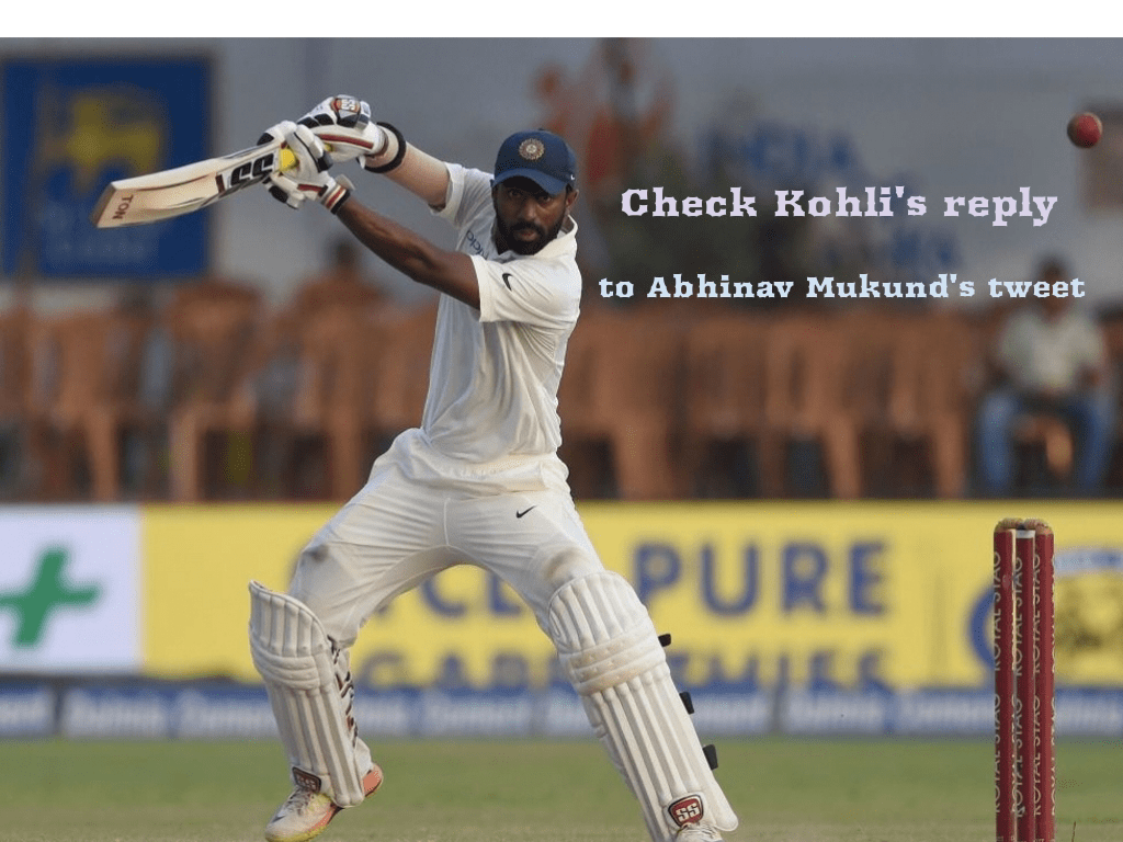 ABHINAV MUKUND TWITTER