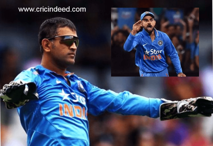 dhoni kohli